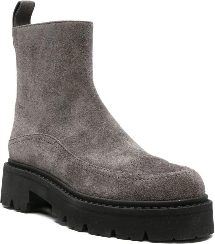 Ea7 Emporio Armani Suede Leather Boots - Image 3