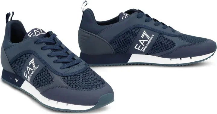 EA7 logo low-top sneakers - Image 2