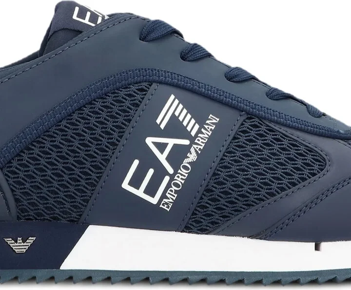 EA7 logo low-top sneakers - Image 4