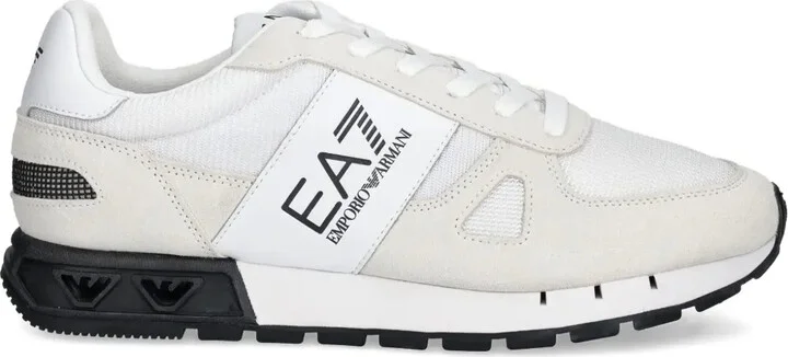 EA7 logo sneakers
