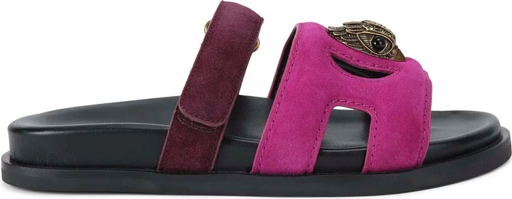 Eagle Cutout Slide Sandal