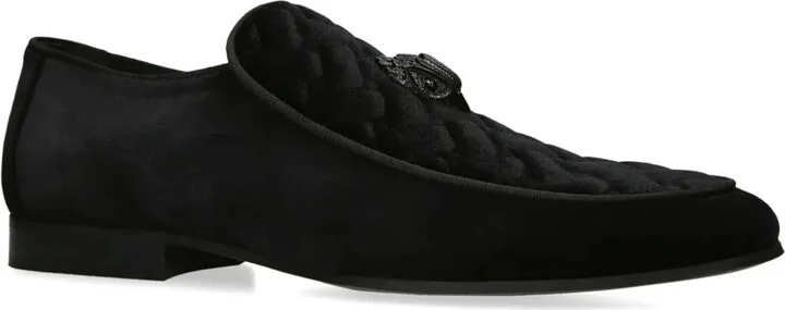 Eagle Head velvet loafers - Image 2
