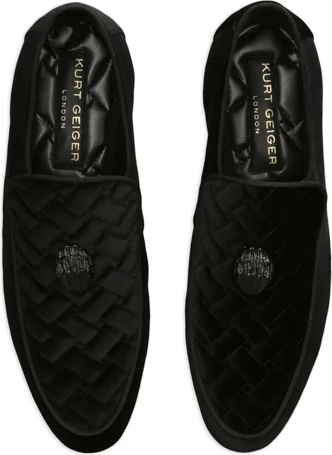 Eagle Head velvet loafers - Image 4