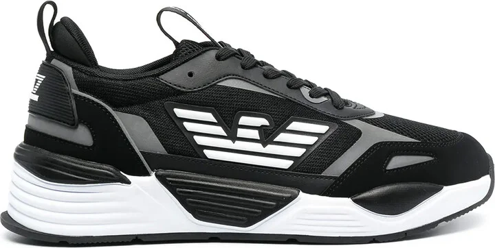 Eagle Logo Low-Top Sneakers