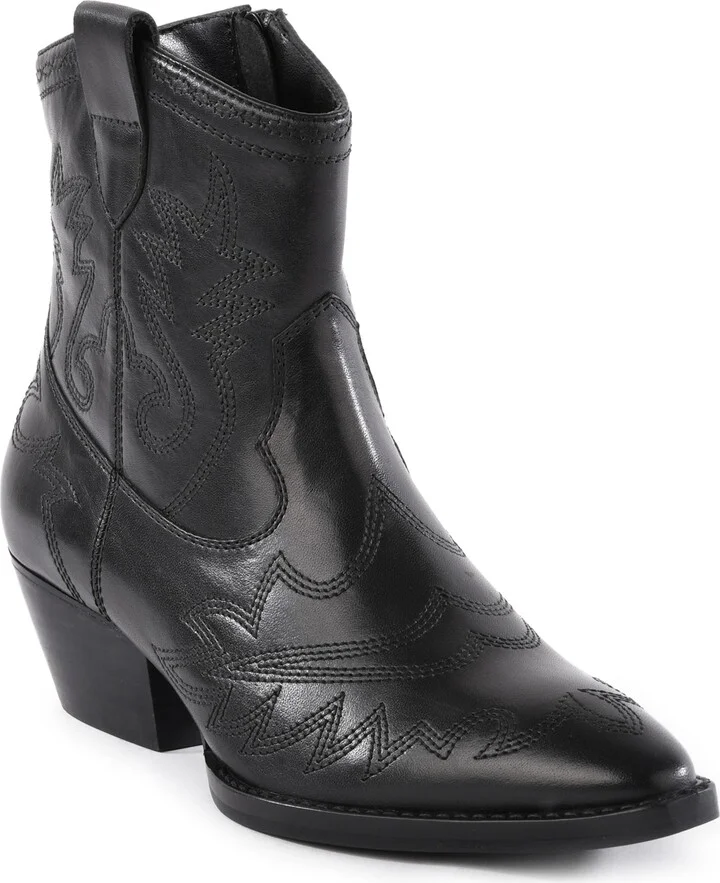 BLACK LEATHER