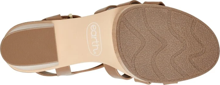 Earth Women's Adona Strappy Block Heel Dress Sandals - Image 5