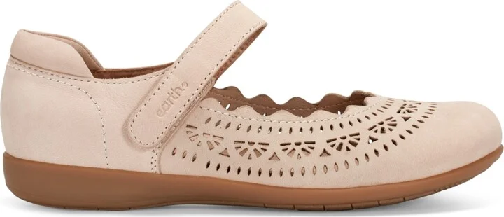 Earth Women's Brady Leather Mary Jane Flats - Image 6