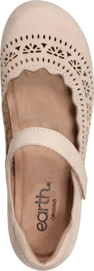 Earth Women's Brady Leather Mary Jane Flats - Image 8