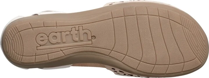Earth Women's Bronnie Perforated Two-Piece Flat Sandals - Image 5