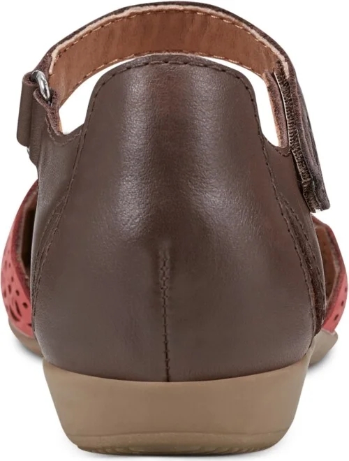 Earth Women's Bronnie Perforated Two-Piece Flat Sandals - Image 8