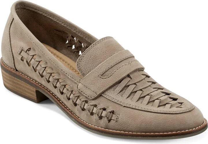 Earth Women's Ella Woven Slip-On Penny Loafers