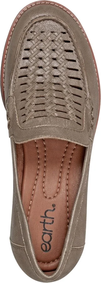 Earth Women's Elona Woven Slip-on Loafers - Image 4