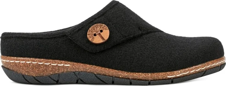 Earth Women's Ezra Button Wrap Slip-On Clogs - Image 11
