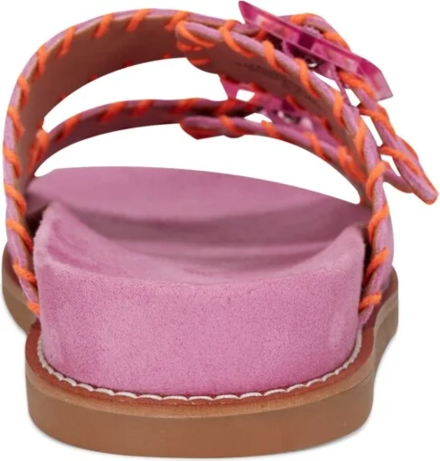 Earth Women's Fausto Stitched Double Band Slip-On Sandals - Image 3