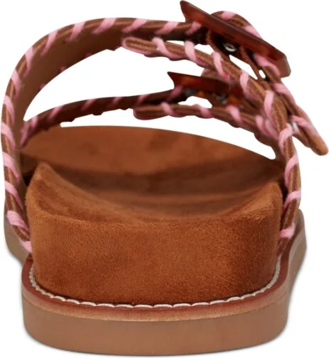 Earth Women's Fausto Stitched Double Band Slip-On Sandals - Image 11