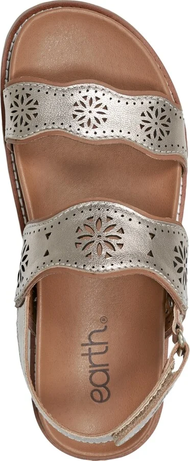 Earth Women's Ferne Strappy Slingback Casual Flat Sandals - Image 8