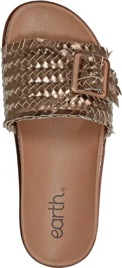Earth Women's Fontane Woven Flat Sandals - Image 4