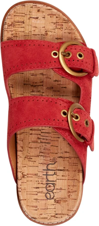 Earth Women's Francii Double Band Flat Slip-On Sandals - Image 4