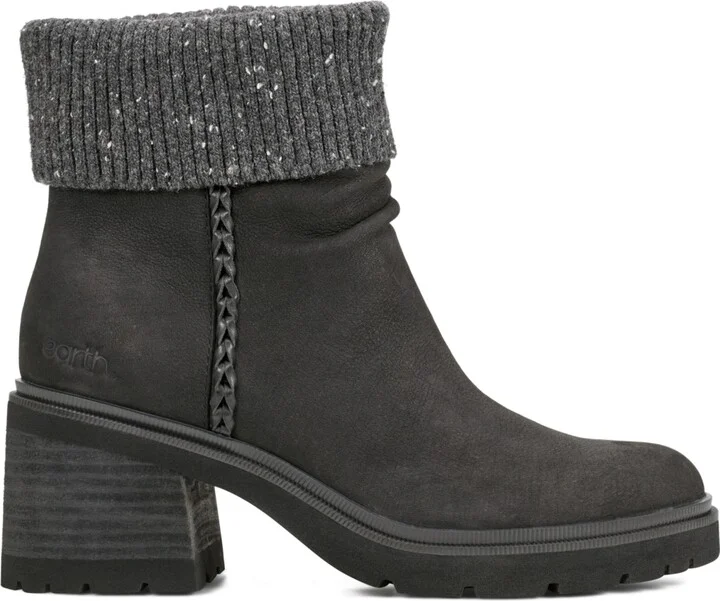 Earth Women's Gresa Cozy Waterproof Block Heel Booties - Image 10