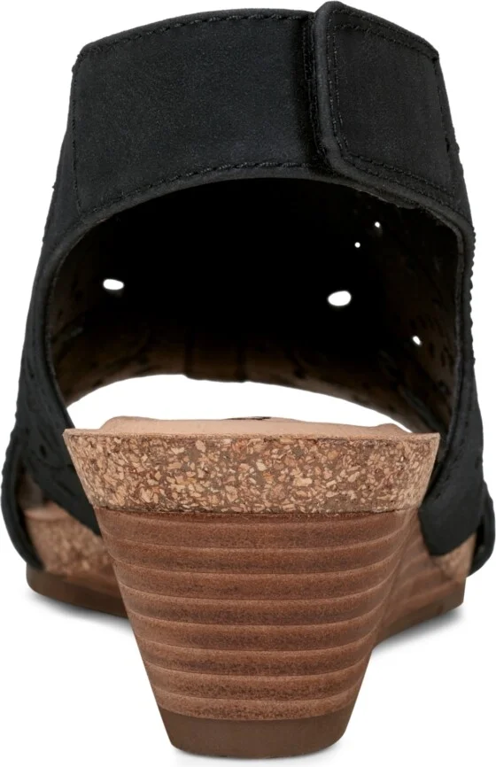 Earth Women's Halin Cutout Slingback Wedge Sandals - Image 7