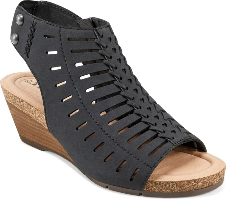 Earth Women's Hana Round Toe Laser Cut Dress Sandals - Image 10
