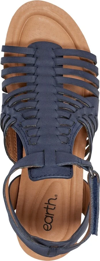 Earth Women's Hattie Fisherman Wedge Sandals - Image 4