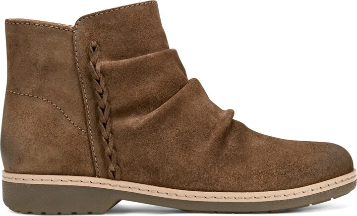 Earth Women's Hilaree Water Repellent Ruched Booties - Image 6