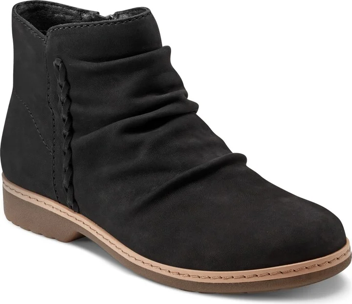 Earth Women's Hilaree Water Repellent Ruched Booties