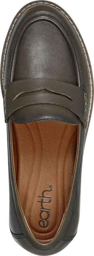Earth Women's Javas Slip-On Penny Loafers - Image 4