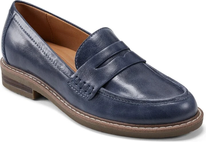 Dark Blue Leather
