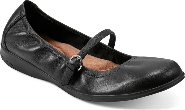Earth Women's Korvino Square Toe Mary Jane Flats