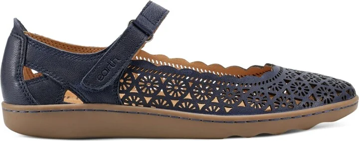 Earth Women's Lady Perforated Mary Jane Flats - Image 7