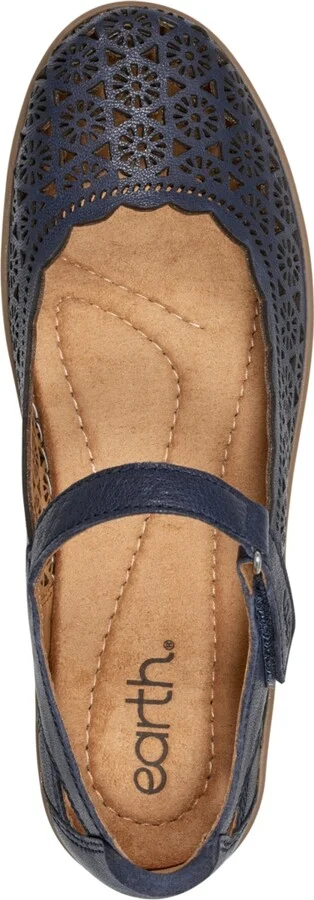 Earth Women's Lady Perforated Mary Jane Flats - Image 9