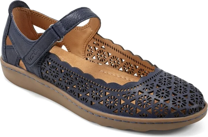 Navy Leather
