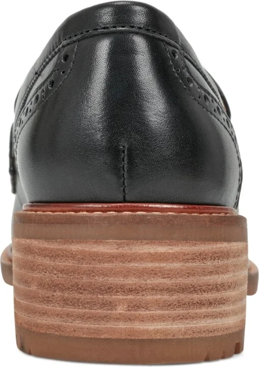 Earth Women's Lindy Block Heel Slip-On Penny Loafers - Image 4