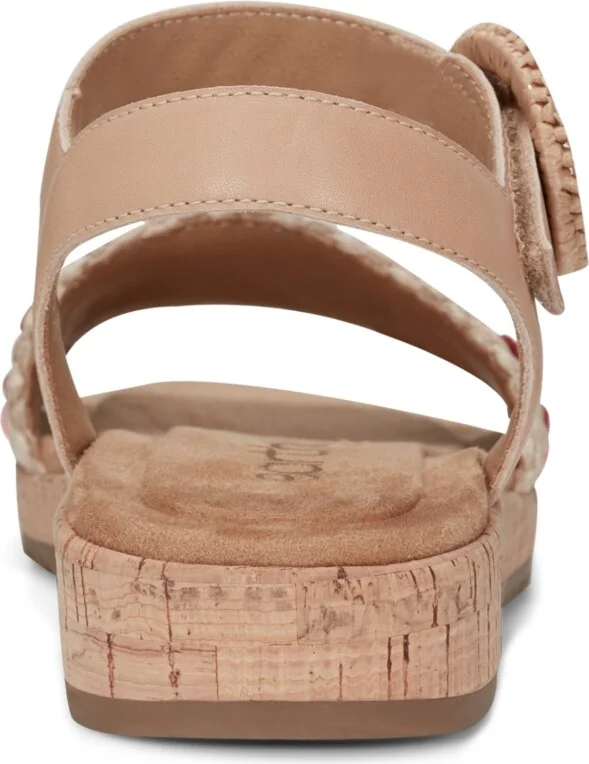 Earth Women's Padma Woven Band Ankle Strap Sandals - Cream/Brown - Image 7