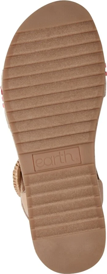Earth Women's Padma Woven Band Ankle Strap Sandals - Cream/Brown - Image 9