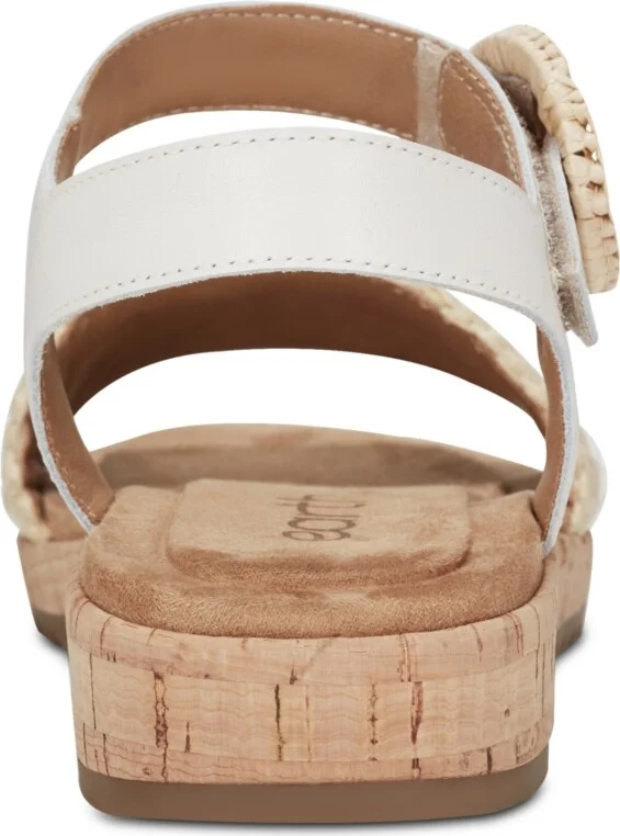 Earth Women's Padma Woven Band Ankle Strap Sandals - Cream/Brown - Image 11