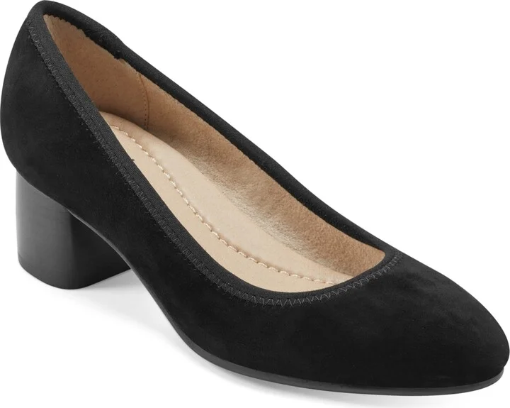 Earth Women's Rellia Block Heel Ballet Pumps - Image 6