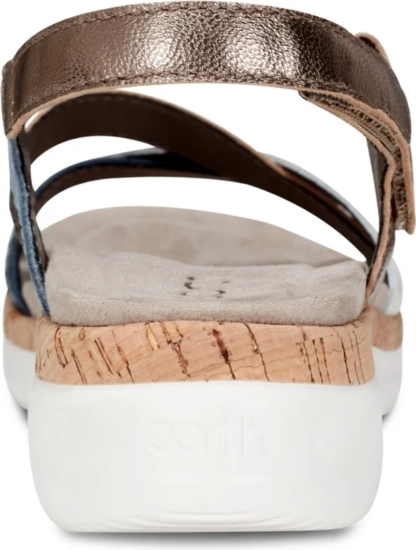 Earth Women's Rosie Strappy Slingback Flat Sandals - Image 7
