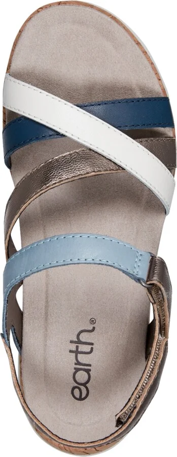 Earth Women's Rosie Strappy Slingback Flat Sandals - Image 8
