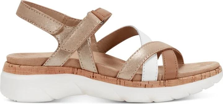 Earth Women's Rosie Strappy Slingback Flat Sandals - Image 10