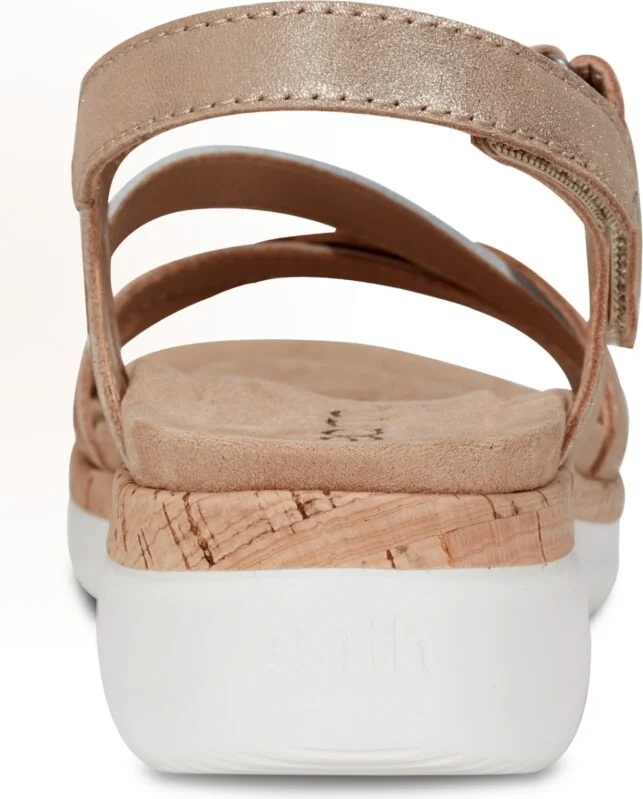 Earth Women's Rosie Strappy Slingback Flat Sandals - Image 11