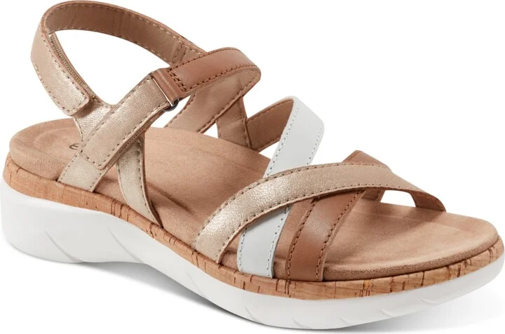 Gold,natural,white Leather