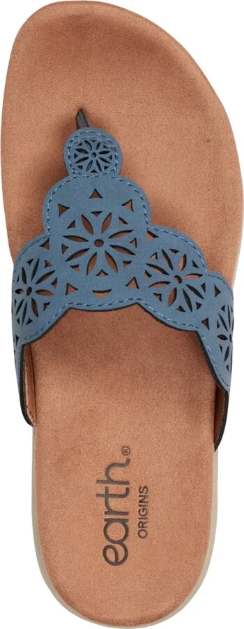 Earth Women's Sadie T-Strap Flat Sandals - Image 8