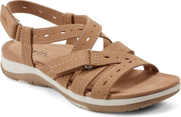 Earth Women's Samsin Strappy Flat Sandals
