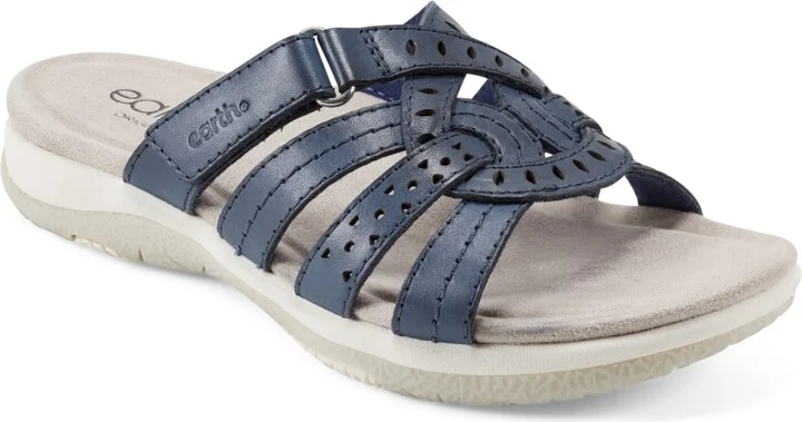 Navy Leather