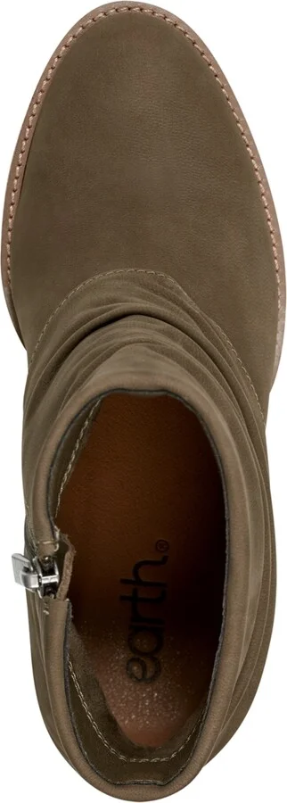 Earth Women's Savvy Ruched Block Heel Boots - Image 4