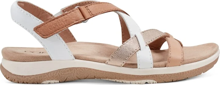 Earth Women's Sterling Strappy Sporty Sandals - Turquoise/Grey Multi Leather - Image 7