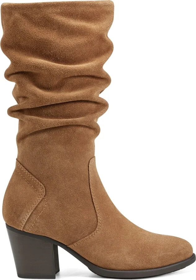Earth Women's Vine Narrow Calf Block Heel Boots - Image 6